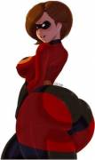 Helen Parr showing her biggest asset (Tovio Rogers) [The Incredibles]