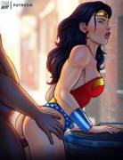 Wonder Woman getting fucked (PumpS/pumpkinsinclair) [DC Comics]