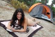 Naked camping book club. Why didn't I think of that?
