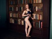 Books and lingerie, a great combination!