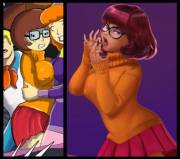 Shad drawing Velma in 2011 vs 2019
