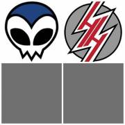 Does Shad have a recognizable logo or emblem? I want to make my BF a poster for his man cave of a 2X2 or 3X3 grid of either logos/emblems or screens/faces from well known hentai sources for. This is all I have so far, any ideas? If not allowed I can remov