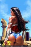 Diana's perfect ass [DC] [Wonder Woman] (killbiro)