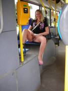 In the public transportation
