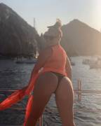 Booty Angel on Boat