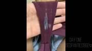 Gusset Timeline Video from this Victoria Secret thong I creamed up real good over the weekend :P