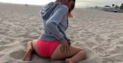 Beach Twerking