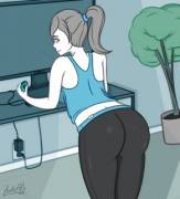 Wii Fit Trainer wants to play