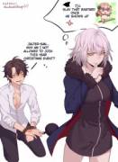 Jalter taking control of her Master