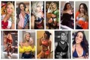 [XXXL] Another mega WWE JOIP! 11 different girls, list with links and kinks in the comments.