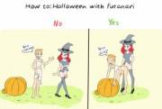 Halloween with Futanari