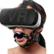 Harness Ball Gag + VR Headset