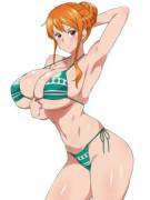 Nami's sexier with her jeans off