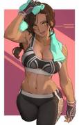 Laura (Ameno Tetsuo) [Fitness Boxing]