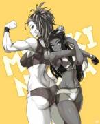 Nessa and Mizuki