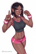Ready for the gym (BBC Chan)