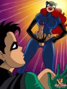 Catwoman defeats Robin