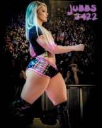 Alexa Bliss Thighs and Ass Expansion Morph