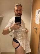 I forgot to wear real underwear to my MRI, and this sub is the beneficiary!