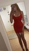 tight red dress i wore stuarday