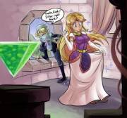 Link 63 Dressed [MTF/TGTF (Rule 63); Princess/Hero Role Swap][The Legend of Zelda] (tran4of3/Ian C. Samson)
