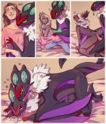 Noivern [ F Human -&gt; F Noivern ] by goldelope