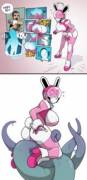 Bunbot Go! &amp; Tentacles [M Human -&gt; F Bunny Rabbit Robot/Bot; MTF/TGTF, Robotization, Magical Girl Sentai] by blackshirtboy
