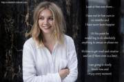 I am going to break him and enjoy every moment - Hannah Murray (OC)