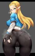 Steamy Zelda Bubble Butt x-post r/animebooty