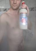 Christmas Delirium in a steamy shower!