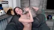 Playing with Her Pussy