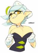 Marie is proud of her cleavage