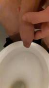 Super slow motion of me peeing