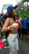Reveal titties in GP Brazil Formula 1