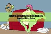 Pizza Dinner [Fm][Size Difference][Furry][Lizard][Unwilling][Digestion][Video &amp; Image Sequence]