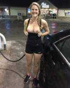 She likes to pump