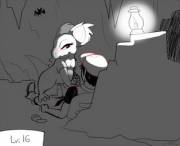 Deep cave training [MF] (Shroudedmouse)