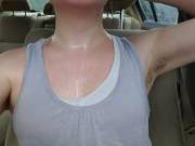 my hairy pits after a run