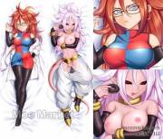Android 21 Body Pillow (artist: YUJ)