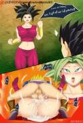 Cabba and Kefla fight (Morrris)