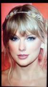 Taylor Swift takes my BIG LOAD OF HOT CUM to her gorgeous face!!!