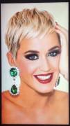 Katy Perry gets a HUGE LOAD of Christmas cheer spayed across her gorgeous face!!!!