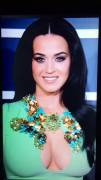 Katy Perry takes a MASSIVE BIRTHDAY LOAD to her gorgeous face!!!!