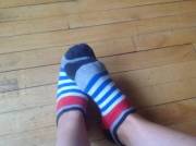 Love stripe socks.. Do you?