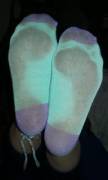 I Think My Petite Size 4 1/2 Feet Leave The Prettiest Foot And Toes Prints, What Do You Think?