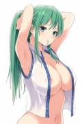 Sanae's Morning Routine [Breasts]