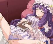 Nothing can wake up the Sleeping Patchouli[Clothed Sex]