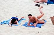 Natalie Portman on a topless beach [6 pics]
