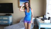 Dillion Harper's enthusiasm and happiness are quite irresistible [gif]