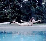 [NSFW] Julie Newmar, poolside, 1960s
